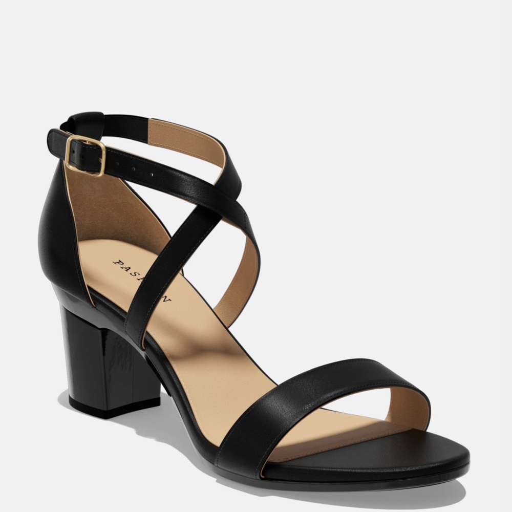 NWT Pashion Sandal 3” block heel